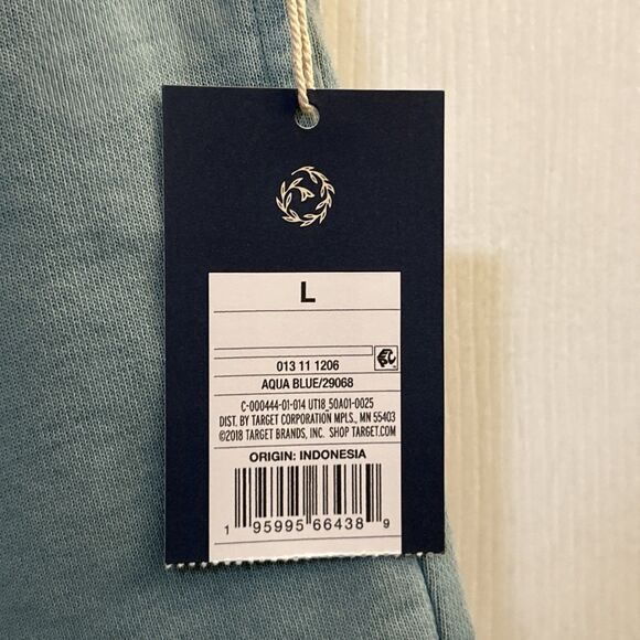 NWT Universal Thread Womens Aqua Blue Sweat Shorts Size Large Drawstring Pockets - Picture 5 of 16